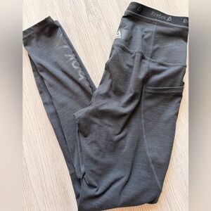 Reebok women Charcoal Leggings